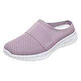 Generisch Freizeitschuhe Damen Rosa - Halbschuhe Damen Elegant Schwarz Sneaker Elegant Und Bequem Hallenschuhe Atmungsaktive Sneakers Leichte Damenschuhe Für Freizeit Alltag Outdoorschuhe