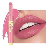 Erinde 2 in 1 Lippenstift & Lip Balm, 24 Stunden Halt Hanganhaltender Lipstick, Wasserfest Feuchtigkeitsspendend Lip Gloss, Pflegender Lippen Makeup Stick