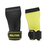 Velites I Crossfit Quad Ultra Magnesiumfreie Handschuhe I Für Crosstraining oder Gymnastik Athleten I Verbessern Sie Ihre Ergebnisse und erreichen Sie Ihre Ziele I Größe L, Schwarz