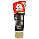 Erdal Classic Feine Schuhcreme, Tube mit pflegenden Ölen, pflegt, schützt & frischt die Farbe auf, 1er Pack, 1 x 75 ml, Schwarz