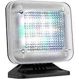 LED Fake TV Simulator Licht - Einbruchsicher & Diebstahlabschreckung mit Timer-Sensor für Haussicherheit - Nachtsicherheitslicht für Einbruchschutz und Sicherheit