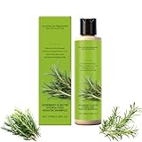Rosemary Water Shampoo, Organic Rosemary Hair Essential Oil Shampoo fluffy for Gentle Cleansing, Dry Hair Wash for Strengthening and Split Ends Repair, für Frauen Männer (1pc, 100ml)