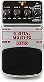 Best Price Square Guitar Pedal, DIGITAL Multi-FX FX600 by BEHRINGER