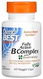 Doctor's Best - Fully Active B-Complex mit Quatrefolic | Unterstützung für Energie, Stoffwechsel und kognitive Gesundheit - 60 vcaps