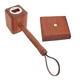 Hölzerner Hammer-Bieröffner, Vielseitiger Innovativer Hammer-Bieröffner, Heimbar-Zubehör für Küche, Garten, Outdoor, Ideale Biergeschenke für Männer –