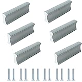 HY HUIJUN Möbelgriffe - 6 Stück Möbel Lochabstand 32mm Schrankgriff Schubladengriff Küchengriff Küche Griffe