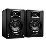 M-Audio BX3 3,5' Studio-Monitore High-Definition Monitor Lautsprecher Boxen für Recording und Multimedia, 120W - Paar