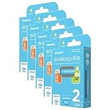 Eneloop Micro 550mAh AAA Ni-MH DECT wiederaufladbare Batterien, 5 x 2 Stück