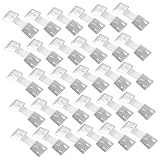 Sosoport 50 Stück Elastische Bandage Clips aus Metall Vielseitige Bandage Fixierklemmen für Elastische Kompressions und Mullbinden Zuverlässiger Verbandverschluss zur Sicheren Fixierung