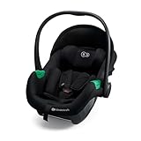 Kinderkraft MINK PRO 2 i-Size 40-87 cm Babyschale, Autositz von geburt Gruppe 0+, Verstellbare Kopfstütze, Einsatz für die Jüngsten im set, Schwarz