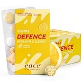 EACE Health Defence Kaugummi – Zuckerfreier Kaugummi zur Unterstützung des Immunsystems mit Vitaminen, 12 x 10 Stück - Total 120 Stück