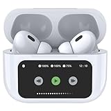 AV:Link | Ear Shots Pro LED: True Wireless Ohrhörer mit fortschrittlicher Geräuschunterdrückung, intuitiver LED-Touchscreen, Bluetooth 5.4, 25 Stunden Akkulaufzeit, IOS & Android kompatibel