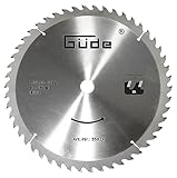 Güde 55023 Holzsägeblatt HM 250x20x50Z (aus Hartmetall, 25 cm Durchmesser, 2 cm Sägeblattbohrung, 50 Zähne, 2,8 mm Sägeblattstärke, für max. Schnitte mit bis zu 7000 1/min)