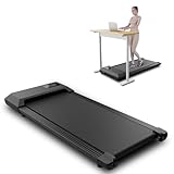 Superun Walking Pad 136KG - Laufband für Zuhause und Büro - Laufband Schreibtisch mit APP, LCD Display und Bluetooth - Mini Laufband Unter dem Schreibtisch