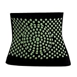 YAPKOLV Rückenwärmer Taillenwärmer Nierenwärmer Thermo Nierengurt Bauchbänder Beschützer Gürtel Bauchwärmer Wärmegürtel Leibwärmer Wärmeschutz für Damen Herren Kinder (Schwarz)