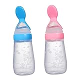 Toyvian Fütterungsbehälter Für Reis Und Getreidebrei Für Einfache Fütterung Von Squeeze Design Für Präzise Dosierung