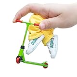 Mini Finger Skateboards - Set mit Schuhen, Hose, Zubehör | Abziehbare interaktive Spielzeuge, Ersatzräder, Fingerbewegungs-Werkzeuge, Sammler-Giveaways, Geschicklichkeitsspiele, Kinderunterhaltung