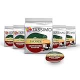 Tassimo Kapseln Jacobs Caffè Crema Classico XL, 5 x 16 Pads, 80 Kaffeekapseln