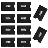 10 Stück RFID Blocker Karte,EC Karten Schutzhülle,Kreditkartenhülle RFID Schutz,Ausweis Kartenhüllen,Kartenschutz für Gegen Datenklau Bankkarten ec Kartenhülle Karte Personal Hülle Bankomatkarten