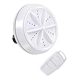 DIYEAH Mini Waschmaschine Ultraschallwaschmaschine Automatische Waschmaschine Für Reisen Und Camping Effiziente Reinigung Minuten