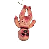 Rutaqian Gruselige Halloween-Zombie-Puppe, Spukhaus-Verzierung, Requisite, gruseliger Zombie, Baby, Halloween-Dekorationen, Junge