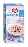RUF Porridge Classic, gesunder Frühstück-Snack aus Vollkorn-Haferflocken, besonders lecker mit frischen Früchten oder Nüssen, Vorratspackung, 1 x 400g