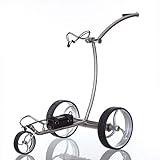 Trendgolf Elektro Golf Trolley Streaker Silber, mit aktiver Bergabfahrbremse