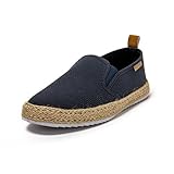 JOMIX Mokassins Herren Klassische Bootsschuhe Flache Loafer Comfort Segelschuhe Sommer Slip On Schuhe (Navy, 42 EU)