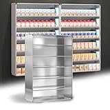 Zigarettenständer zur Wandmontage, verbessert die Sichtbarkeit des Einzelhandels und organisiert Streichholzschachteln für Supermärkte und Convenience Stores