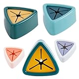 YAPKOLV 4 Stück Selbstklebender Geschirrtuchhalter, Handtuchhalter ohne Bohren, ABS Handtuchhaken Handtuchklemme für Küche, Bad, Haushalt