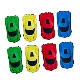 FUNNETOYU 20 Stück Autobahngummi Süßes Briefpapier Für Zufälle Radiergummi in Autoform Radiergummi Lustiges Kindergeschenk Zufällige Farbe