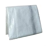 SMZhomeone Gewächshaus mit 4 Etagen, für den Innen- und Außenbereich, wasserdichter Pflanzenschutz für den Garten, Mini-Gewächshaus, 69 x 49 x 158 cm (weiß)