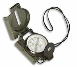 TFA Dostmann Unisex Erwachsene 42.1004 Marschkompass, Schwarz, 80 x 60 mm, Grün, (L) 58 x (B) 25 x (H) 77 mm