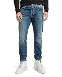 JEANS Uomo G-STAR 51003 C052 - 3301 REGULAR TAPARED A802 VINTAGE AZURE