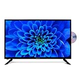 MEDION E13227 (MD 30327) 80 cm (32 Zoll) HD Fernseher (integrierter DVD-Player, Triple Tuner Receiver DVB-T2 DVB-C DVB-S2, 2 x HDMI, VGA, USB, Mediaplayer, CI+)