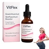 VITAFLEX Der Gewichtsverlust Sinkt Tropfen, Natürlich Stoffwechsel-Booster, VitFlex Tropfen, Professional Orale Flüssigkeit für Frauen und Männer (1)