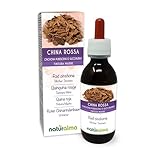 Roter Chinarindenbaum (Cinchona pubescens oder Cinchona succirubra) Rinde Alkoholfreier Urtinktur Naturalma - Flüssig-Extrakt Tropfen 100 ml - Nahrungsergänzungsmittel - Veganer