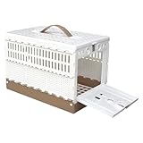 Vogelkäfig – Faltbarer tragbarer Käfig – Vogel-Trainingsträger | für Indoor-Reisen, Transport, Hoftraining, Domestikationswettbewerb