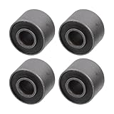 LALADEFIEE Stoßdämpferbuchse Hinterrad Gummi Edelstahl Ersatz Stoßdämpfer für Stabile Federung und Hinterradschutz