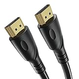 Jorenca 4K HDMI Kabel 2m (HDMI 2.0,18Gbps) Ultra High Speed vergoldete Anschlüsse, Ethernet-Audio-Return, Video 4K, Full HD1080p, 3D-kompatibel Xbox Laptop PS3 PS4 PS9 PC HDTV