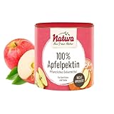 Natura 100% Apfelpektin – 200g – Pflanzliches Geliermittel ohne Zucker aus reinem Pektin – vegan und glutenfrei – Ideal zur Konfitüren- und Marmeladenherstellung