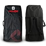 Circle One Bodyboard-Reisetasche (Rucksack-Stil), für bis zu 3 Bretter, Rot