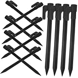 TOYZFRIENDY 30 Stück Teiliges Outdoor Zelt Heringe aus Robustem Material Winddichte Bodenanker mit Breiter Auflagefläche Leichter Tragbarkeit und Korrosionsbeständigem Spitzem Design für