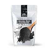 The Spice Lab - Hawaiian Black Lava Salt - Fine 0.5 kg - OU koscheres glutenfreies GVO-Gourmet-Salz - Hawaii-Schwarz - Macht eine ausgezeichnete Halloween Margarita - Nr. 4061
