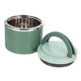 TOPBATHY 4 Stück Frühstückstasse versiegelter Behälter beheizte Lunchbox Stahl Pasta Trink Gläser Haferflockenbehälter Suppenbehälter Mit Deckel Kasten Versiegeler Brotdose reisen Joghurt