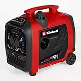 Einhell Stromerzeuger (Benzin/Gas) TE-IG 1900 DF (1800/1600 W Dauerleistung, maximale 1900/1700 W, 4,2 L Tank, Inverter, 4-Takt-Motor, 2x 230 V, 2x USB-Anschluss, 1x 12 V)