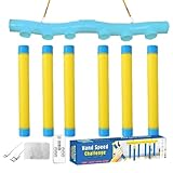 Physikalisches Reaktionsspiel - Reflexstick | Koordinierungskoordinierungstrainer | Geschwindigkeitstester mit Fernbedienung | Bildungsspielzeug für Kinder und Erwachsene, 3 einstellbare Geschwindigke