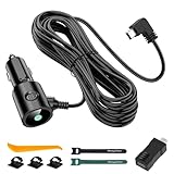 Range Tour Zigarettenanzünder Ladegerät Mini USB/Micro USB Schnittstellen L-Type KFZ Ladegerät Fahrrekorder Netzkabel 3,5m 12V/24V auf DC 5V/2A Universelle Auto-Ladegerät Adpter für Phone Dashcam Mehr