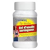 STARWAX - Oxalsäure - Entgraut Holz - Löst Flecken auf Weißwäsche - Entfernt Rost - Beseitigt Oxidschichten auf Metall und Kupfer und vieles mehr - 100% natürlichen Ursprungs - 400 g