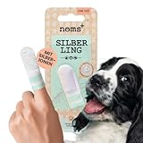Silberling: Antibakterieller Zahnpflege-Fingerling für Hunde mit Silberionen (Silberling)